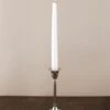 Taper Candlestick Silver 7in