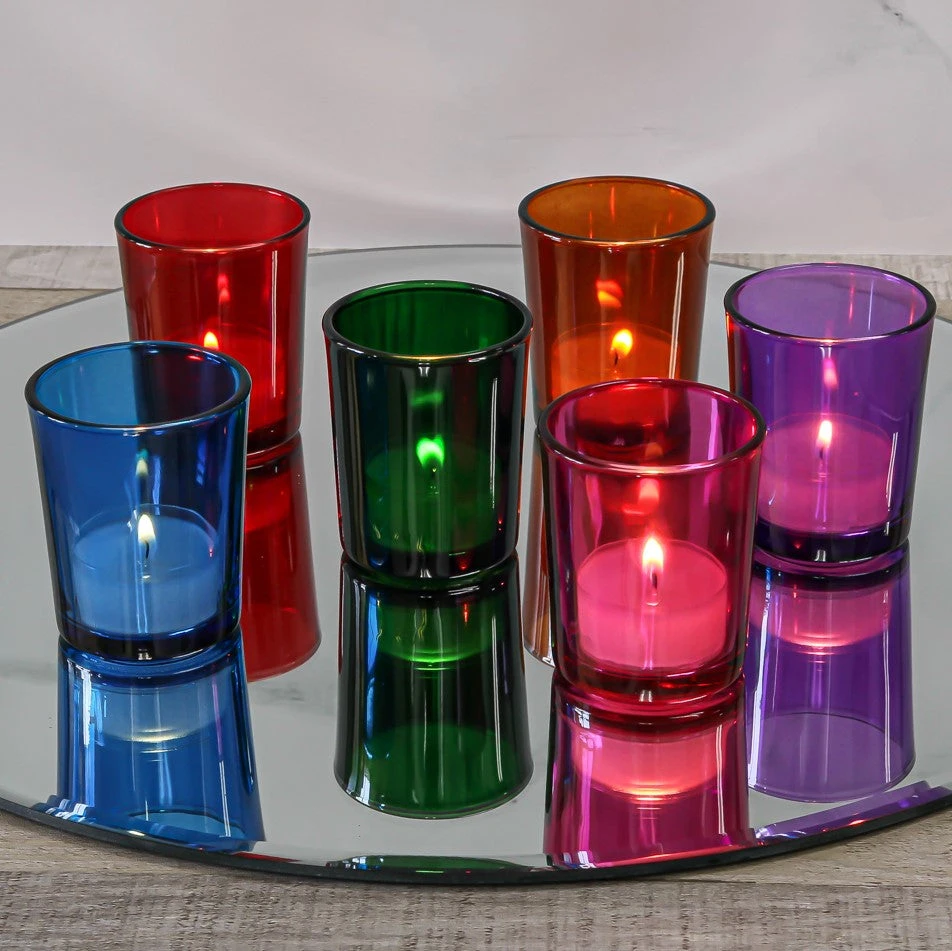 Eastland Votive Holder Assorted Colors Set Of 12 2 Eastland Votive Holder Assorted Colors Set Of 12 - Image 2