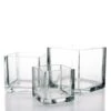 Richland Square Glass Cube Vase Set Of 36 (4"/5"/6")