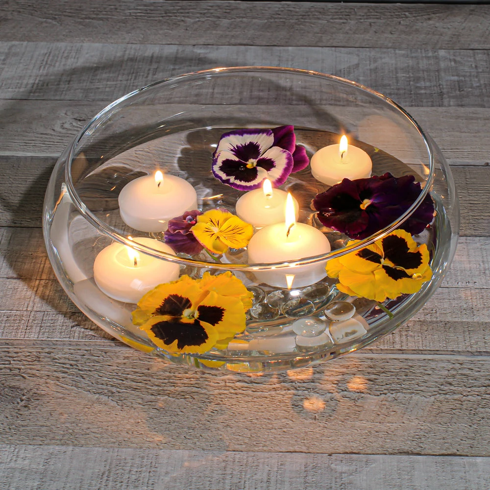 Richland Floating Candles 1.5" White Set Of 40 3 Richland Floating Candles 1.5" White Set Of 40 - Image 3