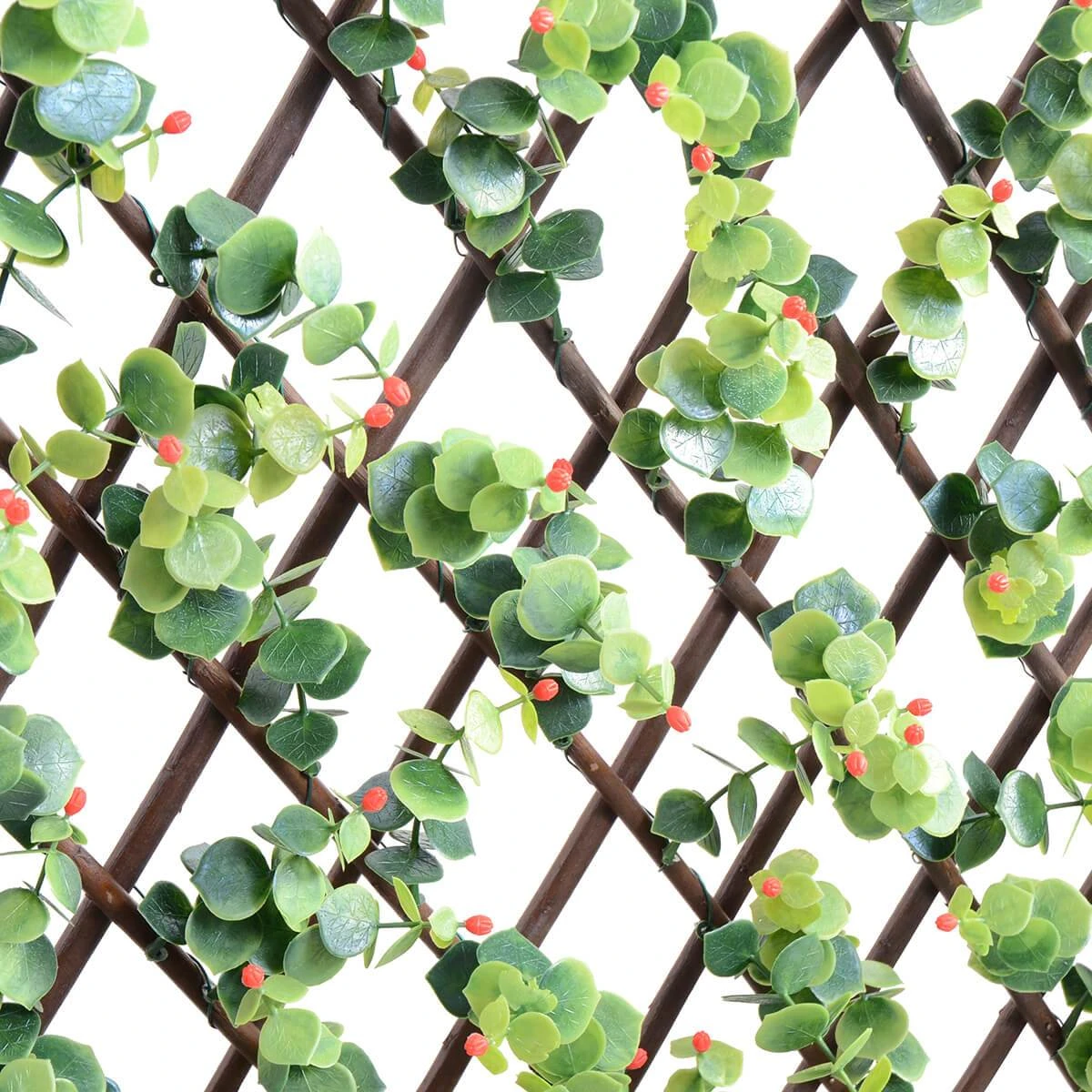 Expandable Trellis Ilex And Red Berries 78" X 39" 2 Expandable Trellis Ilex And Red Berries 78" X 39" - Image 2