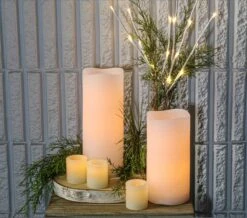 Richland 4" X 8" Large LED Pillar Candle With Wavy Top - Set Of 6 5 Richland 4" X 8" Large LED Pillar Candle With Wavy Top - Set Of 6 -Comme Des Garcons Store flamelessLED b78715b4 9b5e 4f13 8eb8 a2533983ec0d
