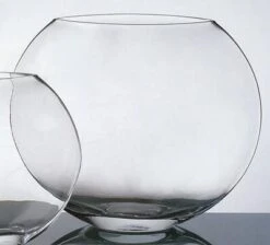Round Glass Vase 10in 7 Round Glass Vase 10in -Comme Des Garcons Store flat 10 round globe clear glass vase 4