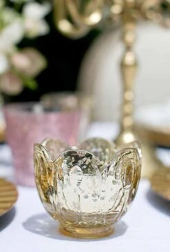 Gold Carraway Votive Holders Set Of 6 7 Gold Carraway Votive Holders Set Of 6 -Comme Des Garcons Store gold carraway votive holder 1