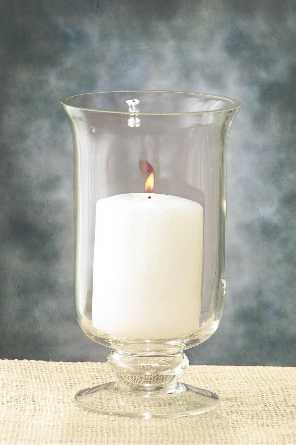 8in Hurricane Vase & Candle Holder 3 8in Hurricane Vase & Candle Holder - Image 3