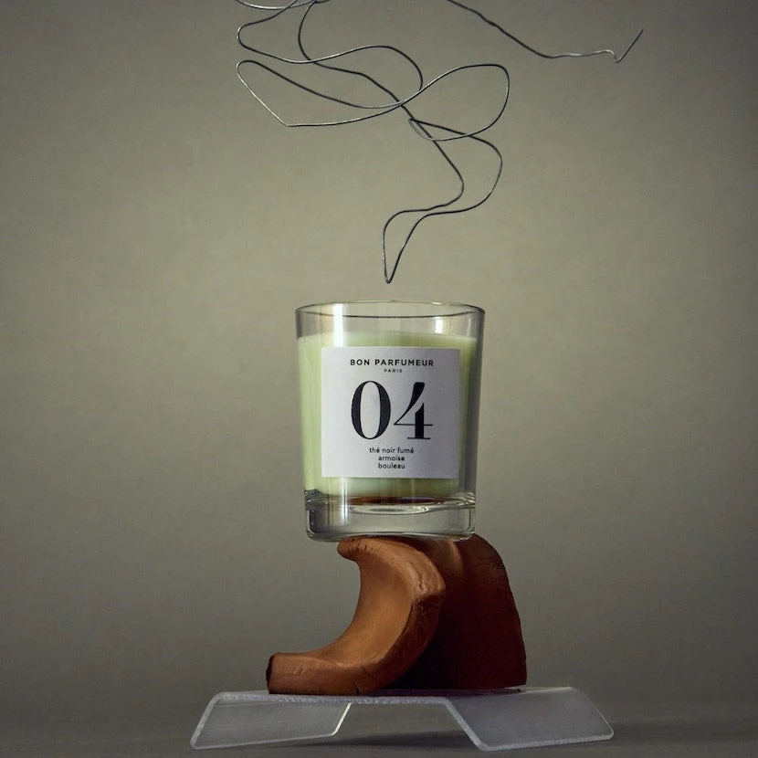 Candle 04: Smoked Black Tea, Mugwort & Birch 3 Candle 04: Smoked Black Tea, Mugwort & Birch - Image 3