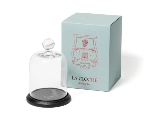 La Cloche Bell Jar & Wood Base