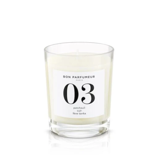 Candle 03: Patchouli, Leather & Tonka Bean