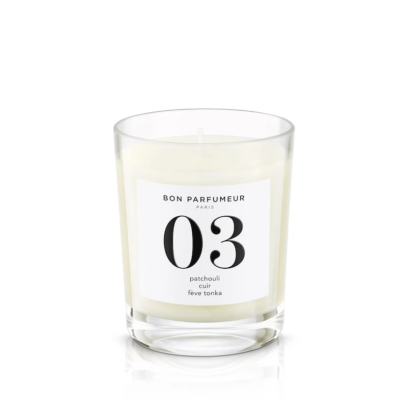 Candle 03: Patchouli, Leather & Tonka Bean 1 Candle 03: Patchouli, Leather & Tonka Bean