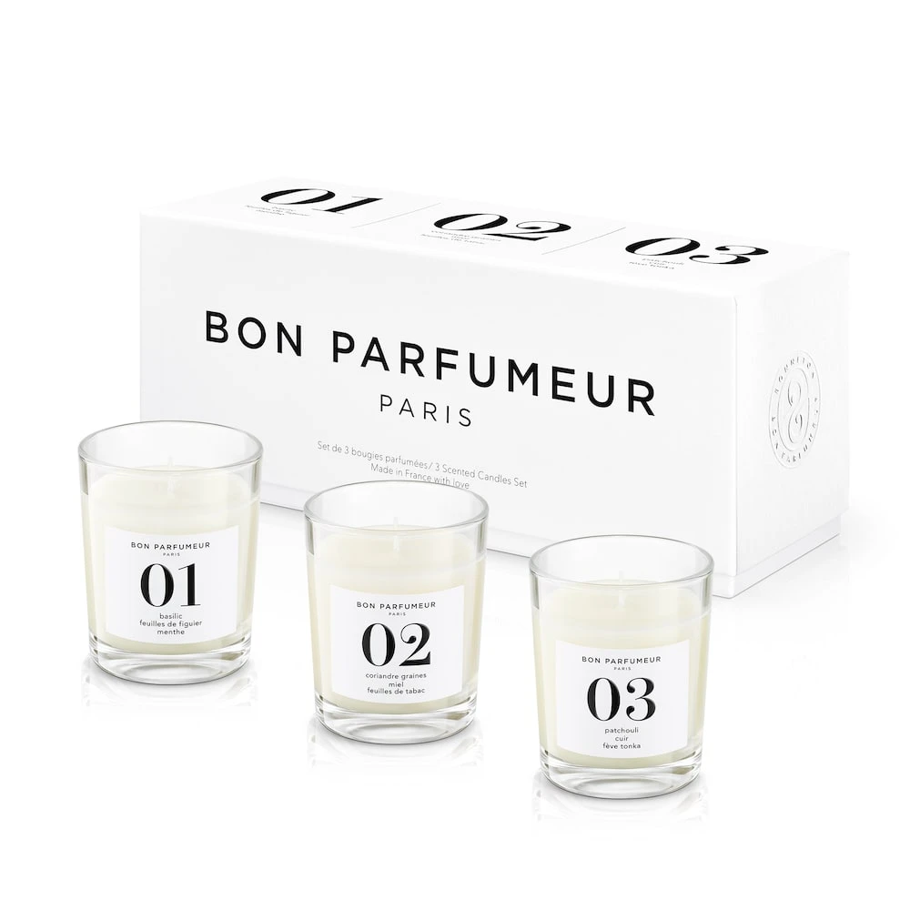 Set Of Three Votive Candles: 01, 02 & 03 1 Set Of Three Votive Candles: 01, 02 & 03