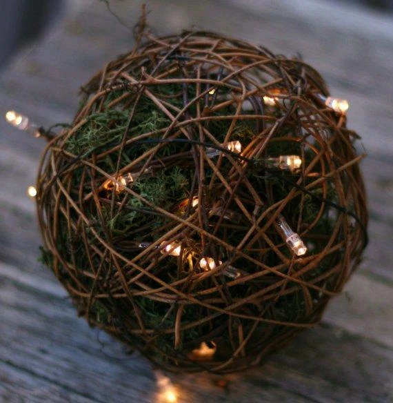 Large Grapevine Topiary Ball 16 Inch 2 Large Grapevine Topiary Ball 16 Inch - Image 2