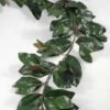 Deluxe Real Touch Magnolia Leaf Garland 6ft 109 Leaves