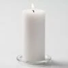 Richland Pillar Candles 3"x6" White Set Of 24