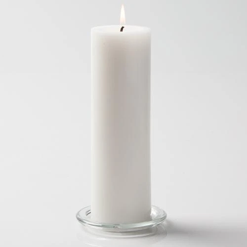 Richland Pillar Candles 3"x9" White Set Of 12 1 Richland Pillar Candles 3"x9" White Set Of 12