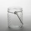 Eastland 5.1" Hanging Dotted Glass Jar With Handle Set Of 12
