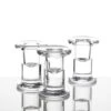 Richland Simple Glass Taper Candle Holder Set Of 6