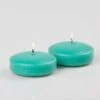 Richland Floating Candles 3" Aqua Green Set Of 12
