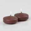 Richland Floating Candles 3" Brown Set Of 12