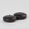Richland Floating Candles 3" Black Set Of 72