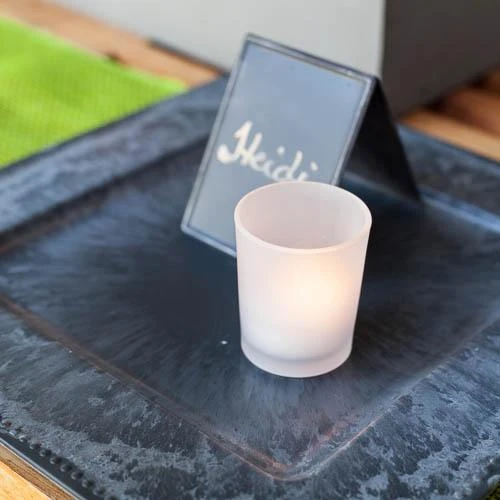 Eastland Grande Votive Candle Holder Frosted Set Of 144 5 Eastland Grande Votive Candle Holder Frosted Set Of 144 - Image 5