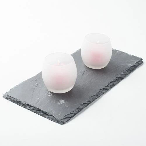 Richland Rectangle Natural Slate Coaster 11.75"x6" Set Of 6 2 Richland Rectangle Natural Slate Coaster 11.75"x6" Set Of 6 - Image 2