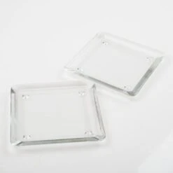 Eastland Square Glass Pillar Plate 5" Set Of 36 -Comme Des Garcons Store mg 9407 1