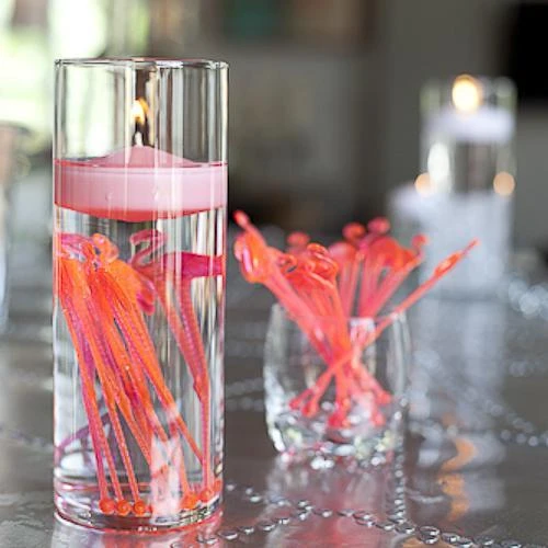 Richland Floating Candles 3" Pink Set Of 96 2 Richland Floating Candles 3" Pink Set Of 96 - Image 2