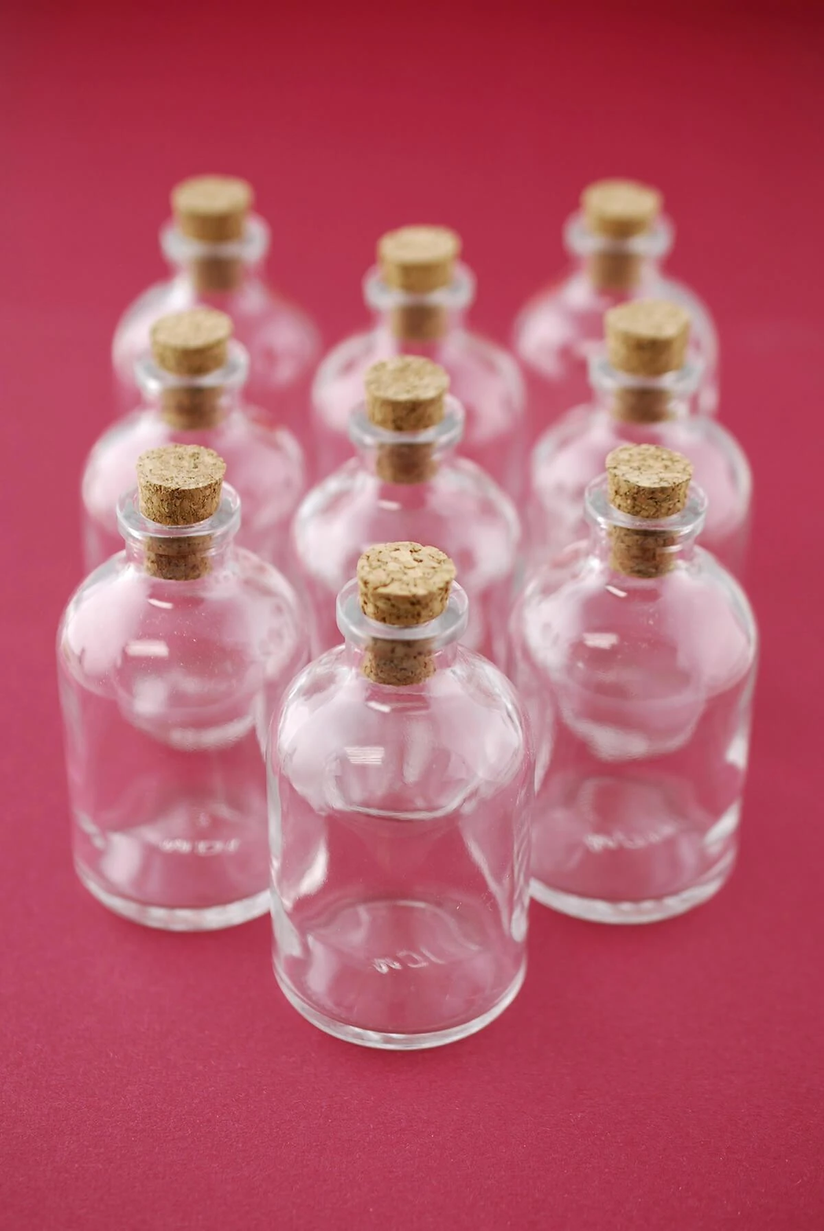Mini Glass Bottles With Cork 30ml 3in (Pack Of 10) 1 Mini Glass Bottles With Cork 30ml 3in (Pack Of 10)