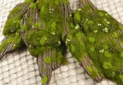 Foam Moss Tree Bark 14in X 6.5in 7 Foam Moss Tree Bark 14in X 6.5in -Comme Des Garcons Store moss bark faux bark moss 14 in 7