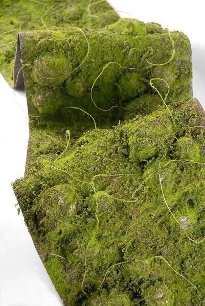 Faux Moss Runner Flocked 12" X 72" 1 Faux Moss Runner Flocked 12" X 72"