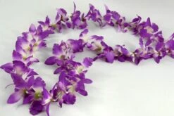 12 Purple Orchid Flower Leis 5 12 Purple Orchid Flower Leis -Comme Des Garcons Store orchid leis purple white 9