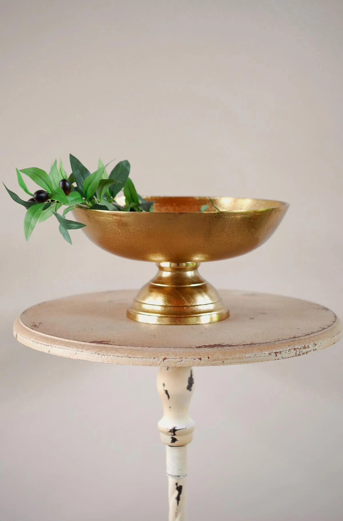 Oscar Pedestal Bowl Gold 2 Oscar Pedestal Bowl Gold - Image 2
