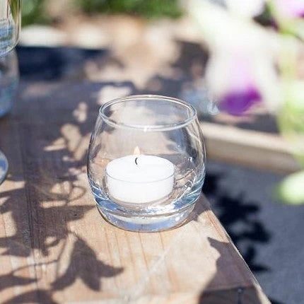 Richland Clear Cup Tealight Candles White Unscented Set Of 50 4 Richland Clear Cup Tealight Candles White Unscented Set Of 50 - Image 4