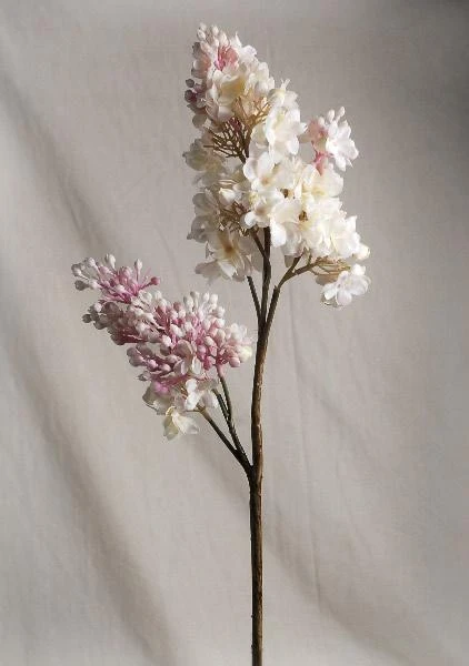 Silk Pink Lilac Flower Spray 25in 2 Silk Pink Lilac Flower Spray 25in - Image 2