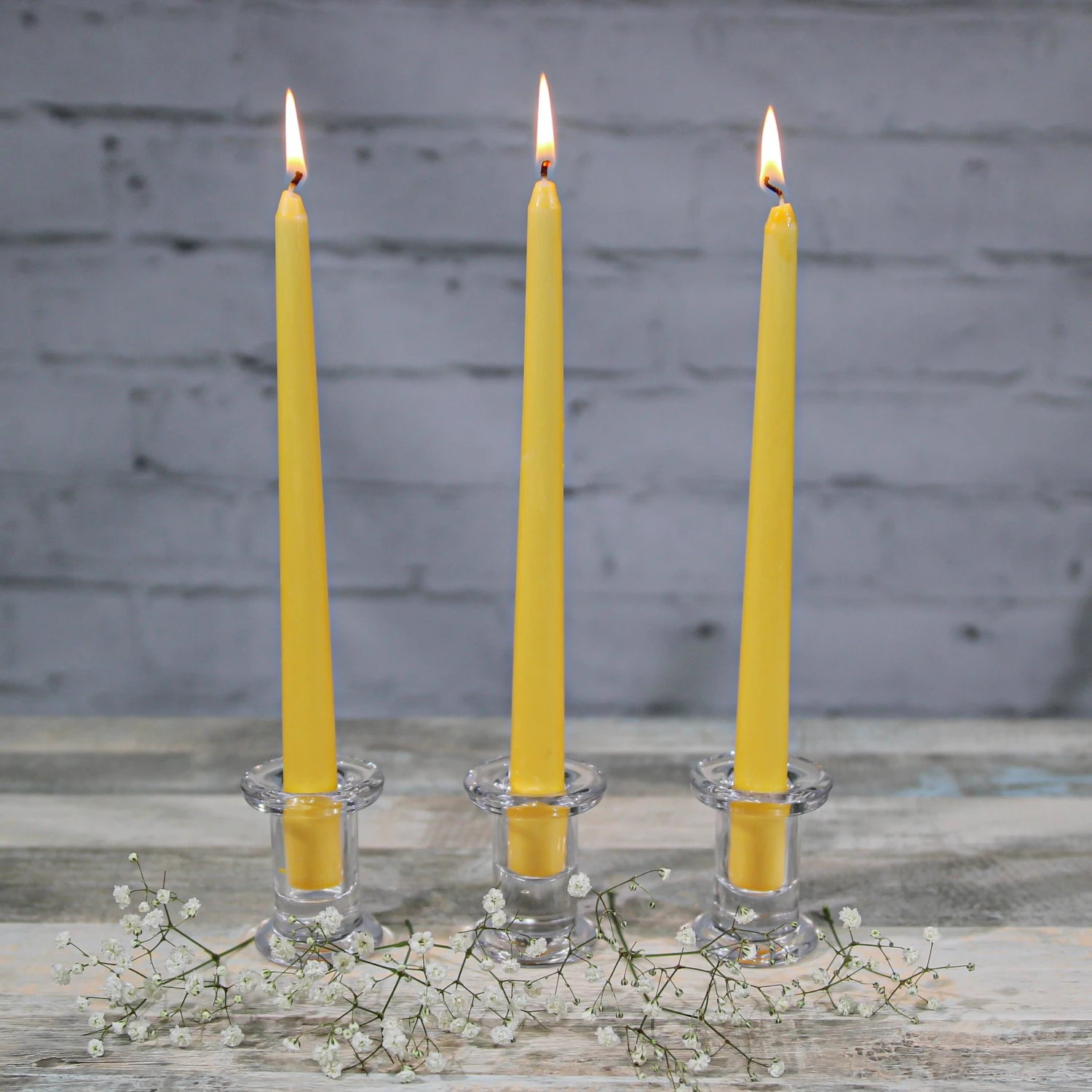 Richland Simple Glass Taper Candle Holder Set Of 72 4 Richland Simple Glass Taper Candle Holder Set Of 72 - Image 4