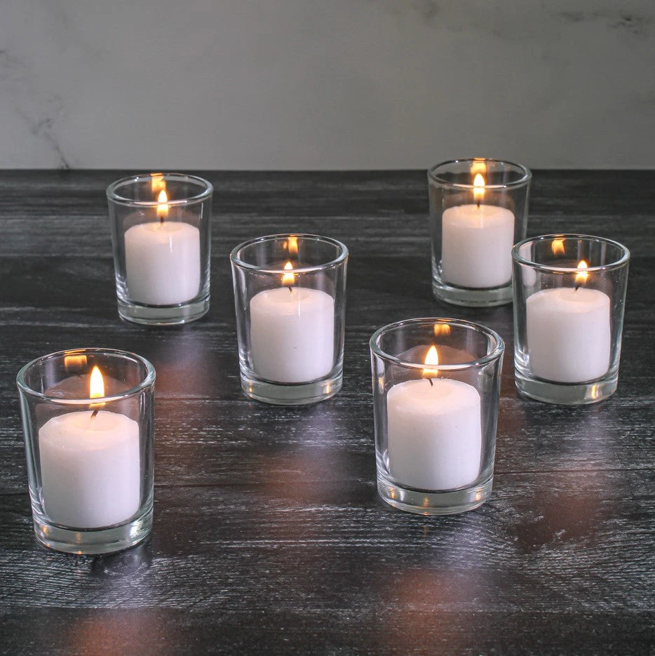 Richland Votive Candles & Eastland Clear Votive Holders Set Of 288 2 Richland Votive Candles & Eastland Clear Votive Holders Set Of 288 - Image 2
