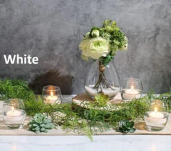 Eastland Grande Hurricane Holders & Richland Floating Candles 2" Set Of 24 13 Eastland Grande Hurricane Holders & Richland Floating Candles 2" Set Of 24 -Comme Des Garcons Store whitefloat